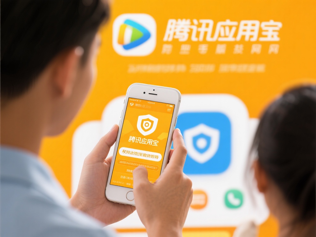 下载移动应用，用户往往第一关注安全性。腾